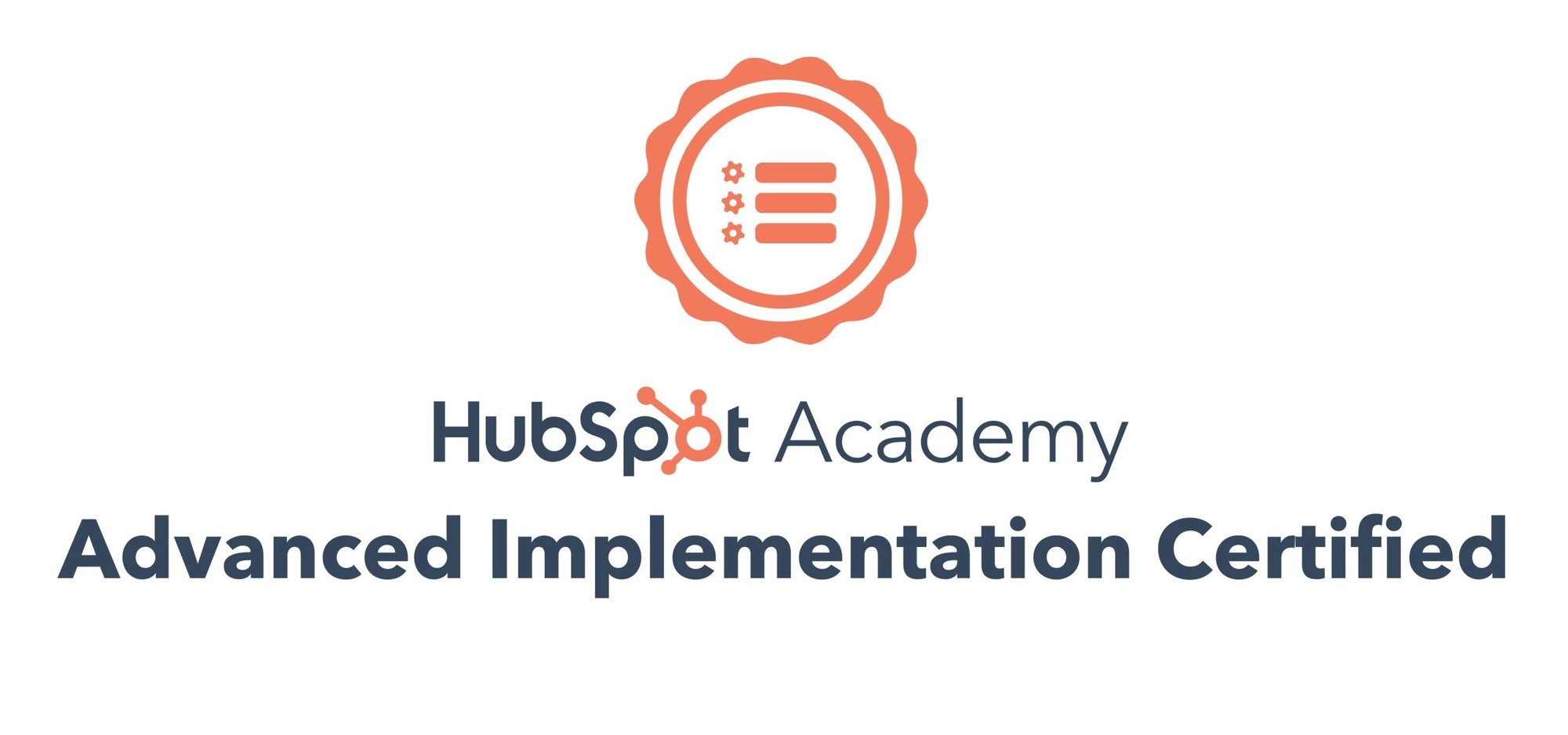 HubSpot Advanced Implementation Certification