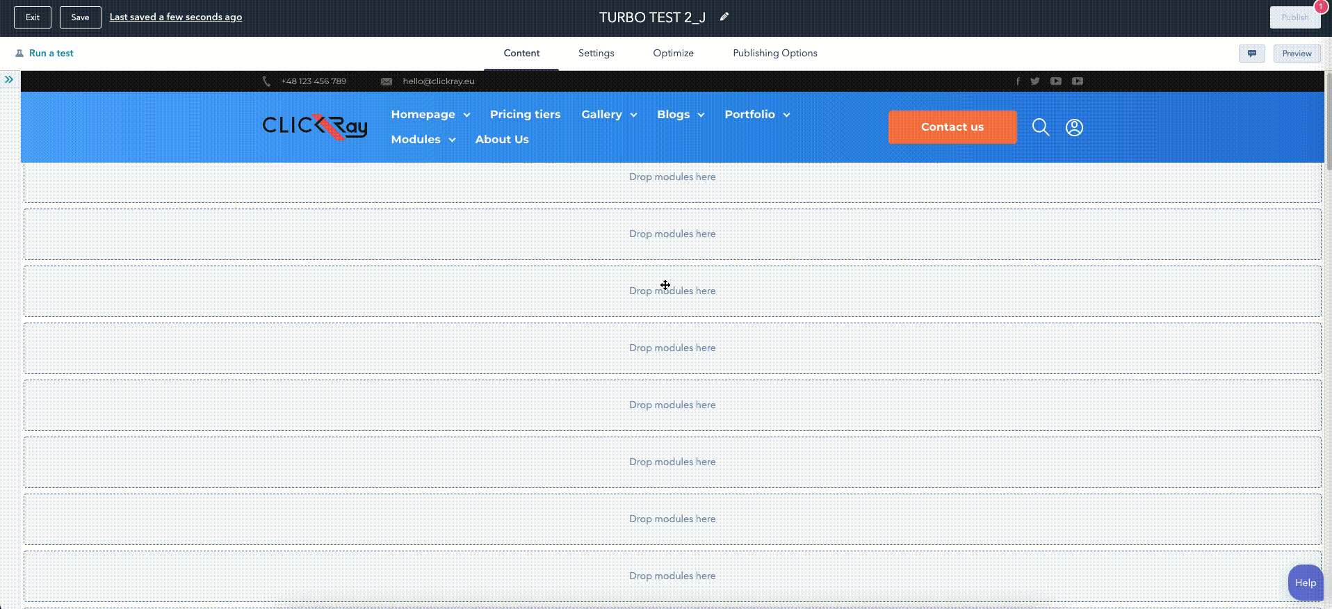 Theme Sections