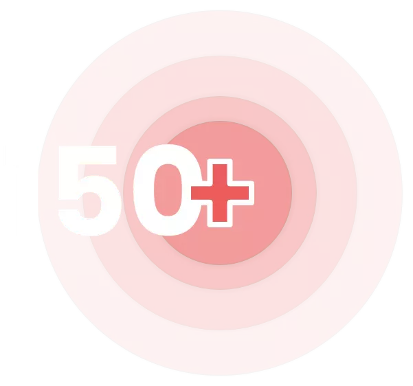 More than 150 projects